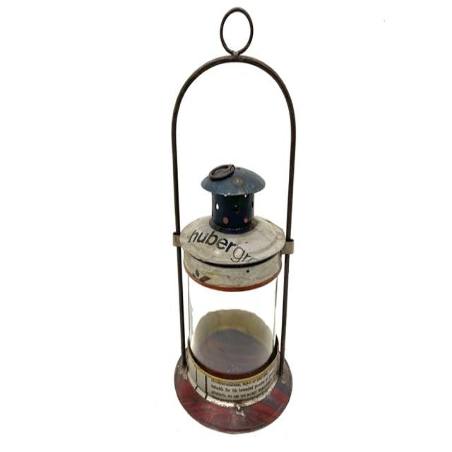Lantern recy.iron D16H40cm