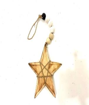 Hanging star beads (80051)