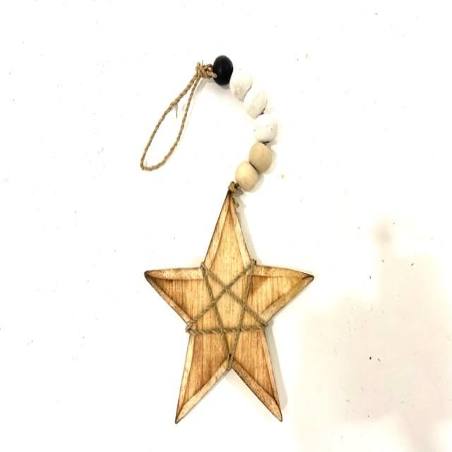 Hanging star beads (80051)