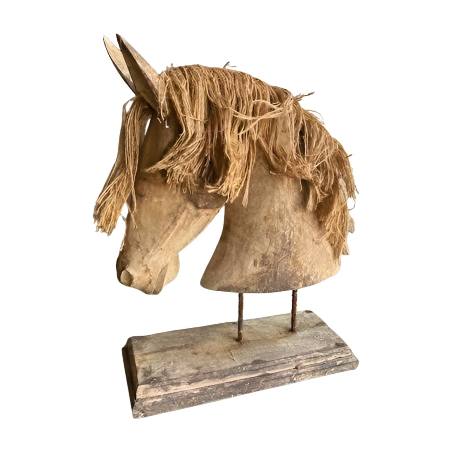 Horse head ant. H50cm (80058)