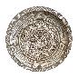 Plate carved D50cm (80082)