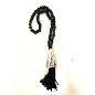 Chain beads olon black (80093)