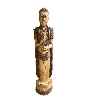 Buddha w. rope H100cm (80100)