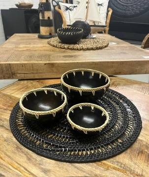 Bowl L black D15H8 (80111)
