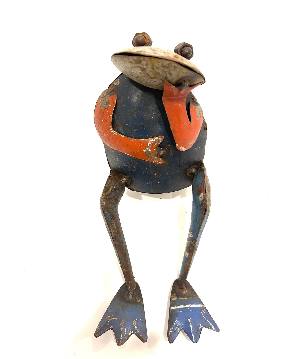 Frog thinking 11x10H25cm (80133)