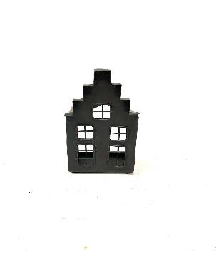 Small house f. candle 9x6H15cm (80137)