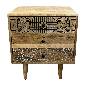 Bedside Mundra 3-draw. (80138)