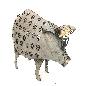 Iron pig candleholder 50x36cm
