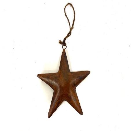 Star rusty L 19x19cm (80160)