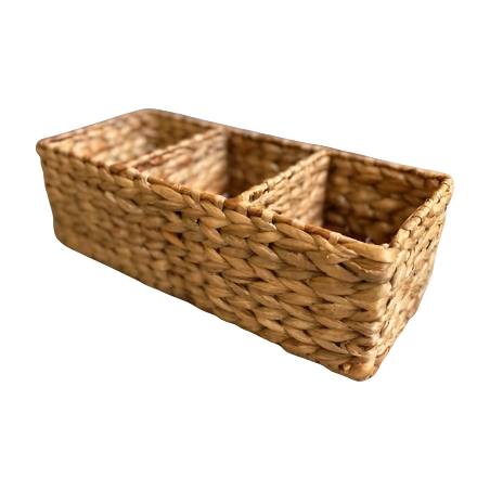 Basket waterh. 3-vak  (80173)