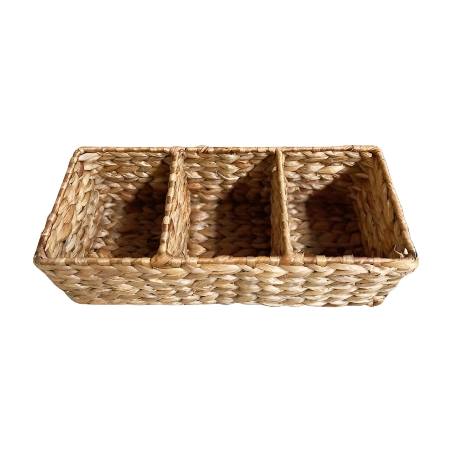 Basket waterh. 3-vak  (80173)
