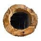 Mirror teak D60cm.(80182)