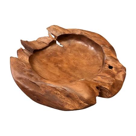 Bowl teak D60cm. (80188)