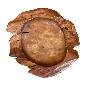 Bowl teak D60cm. (80188)