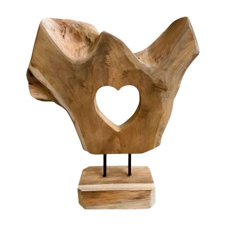 Heart Love 20H40cm.  (80190)