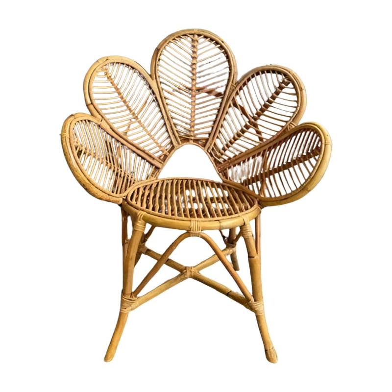 Chair rotan Flower (80195)