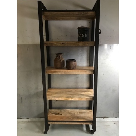 Bookshelve 5-L 85x40H205cm