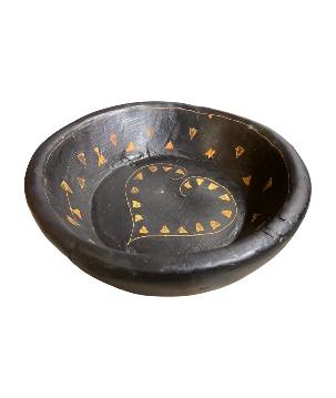 Bowl India black D30-40cm (80248)