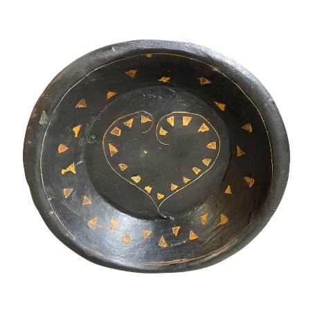Bowl India black D30-40cm (80248)