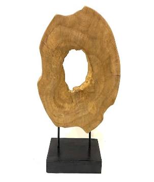 Teak slice on st D35(80306)
