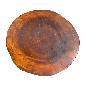 Table tree brown D50H45cm(80310)