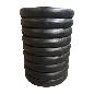 Table rib black D30H40cm(80313)