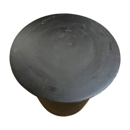 Table edge black D45H50cm(80319)