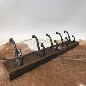 5-hook Railway wood(5485)