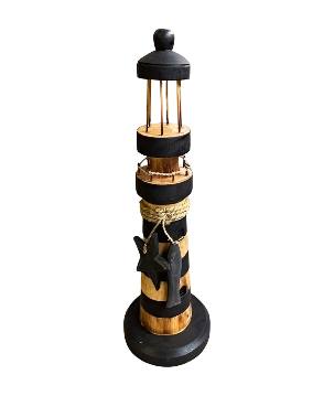 Lighthouse black 35cm.(80279)