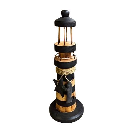 Lighthouse black 35cm.(80279)