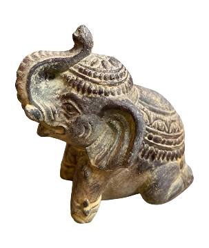 Elephant ceramic 14xH9cm(80299)
