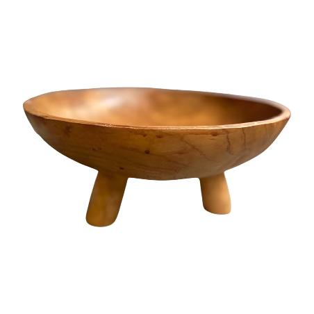 Bowl teak Su D30H14cm(80338)