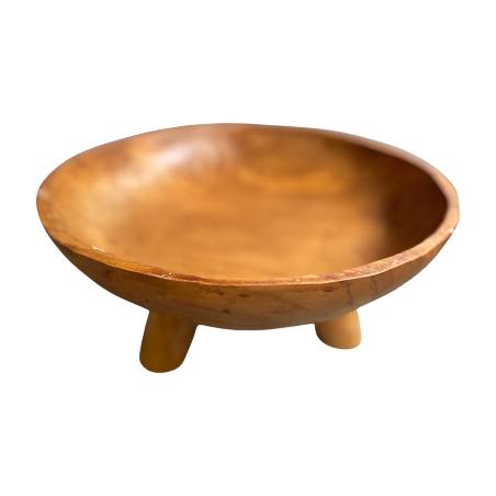 Bowl teak Su D30H14cm(80338)