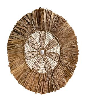 Walldeco flower shell D60(80330)