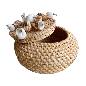 Rattan pot lid shell D15cm(80331)