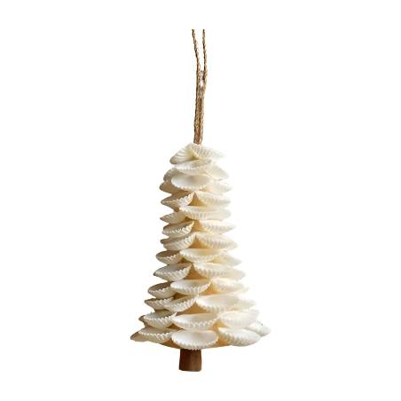 Tree hang shell round 12cm(80354)