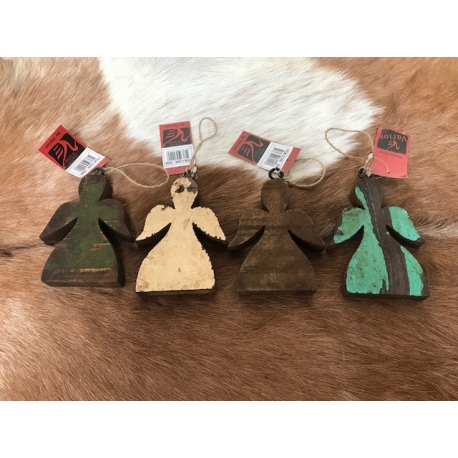 Wooden angel hanger 8x12cm(5549)