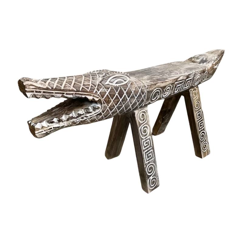 Crocodile bench 100cm(80377)