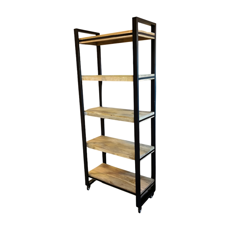 Bookshelf 5-L 85x40H205cm. (5292)