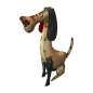 Iron Dog small H32cm