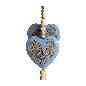 Heart slinger beads mix colours S/2 (80399)