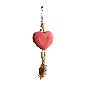 Heart slinger beads mix colours S/2 (80399)