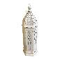 Lantern India white H76cm(80402)