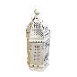 Lantern India white H60cm(80403)