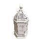 Lantern India white H52cm(80404)
