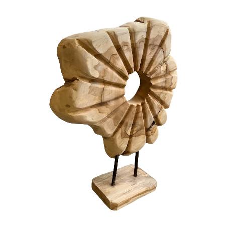 Deco carving on stand(80413)