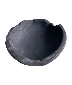 Bowl smooth black M (80482)