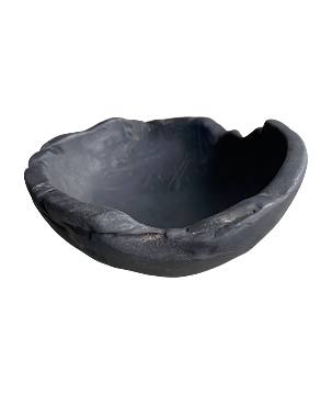Bowl smooth black M (80482)
