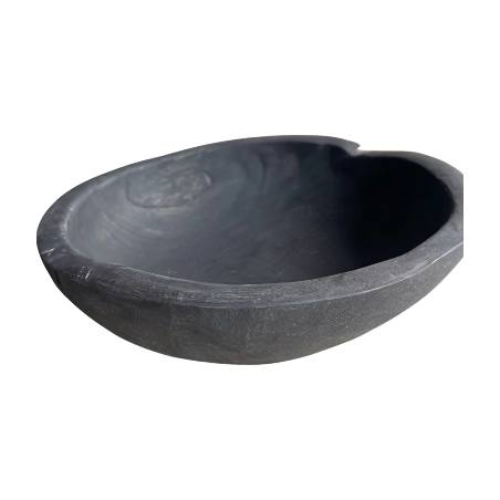 Bowl smooth black L (80483)