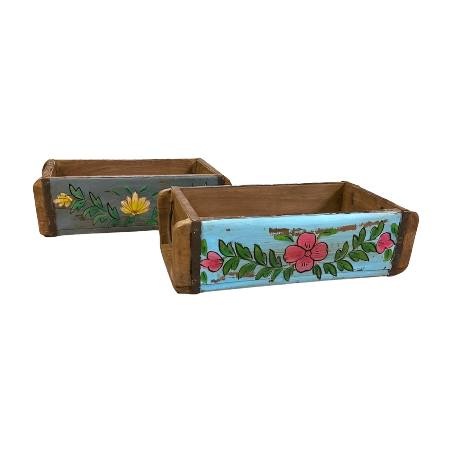 Brick blue w.flowers mix (80491)